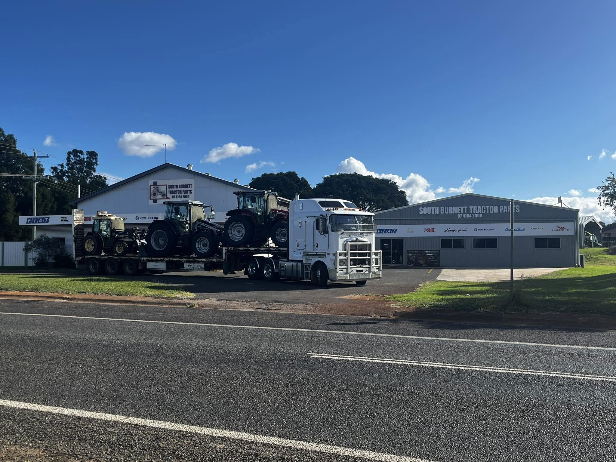 South Burnett Tractor Parts premises in Wooroolin, Queensland