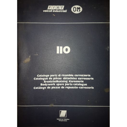 Fiat 110 Bodywork Parts Catalogue
