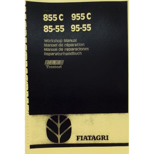 MANUAL WORKSHOP 855C/955C (Part Number: MANWSFIAT955) - Call South Burnett Tractor Parts on 07 4164 2000